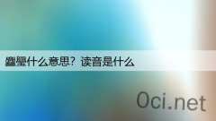 麤璺什么意思？读音是什么